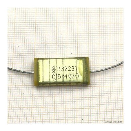 0.15UF 630V B32231 POLYESTER CAPACITOR SIEMENS
