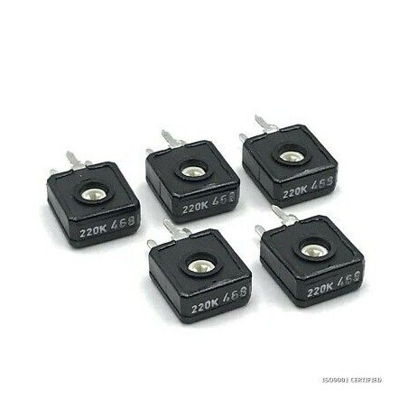 220K 220KOHM POTENTIOMETER TRIMMER CB10CH224M [QTY:5]