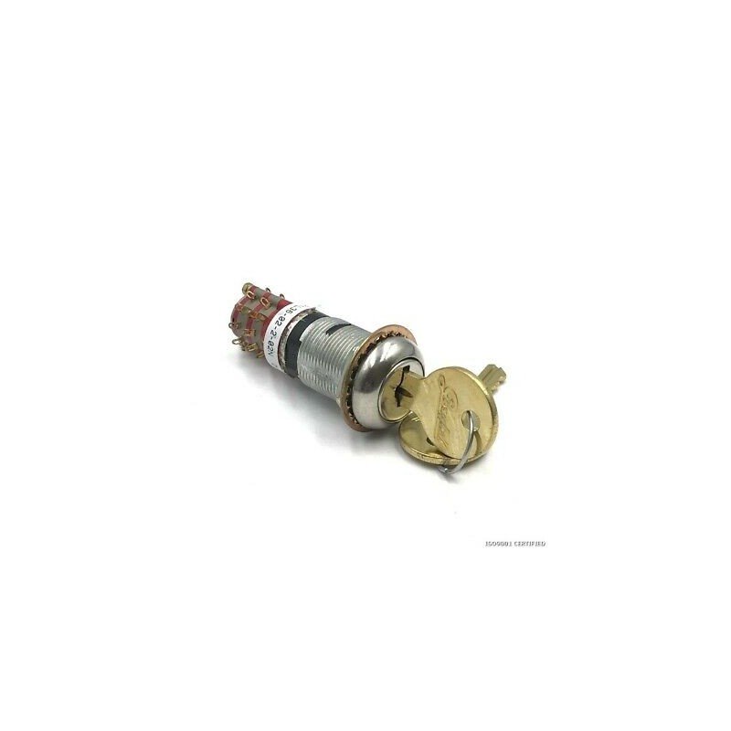 KEY LOCK SWITCH GRAYHILL 71L36-02-2-02N
