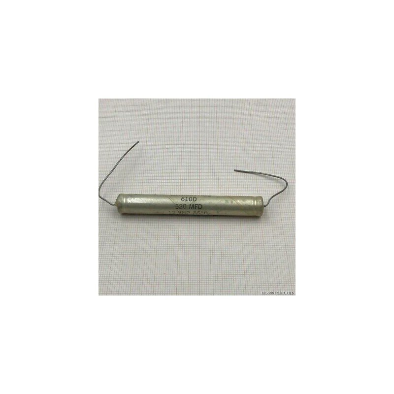 520UF 12V ELECTROLYTIC CAPACITOR 610D