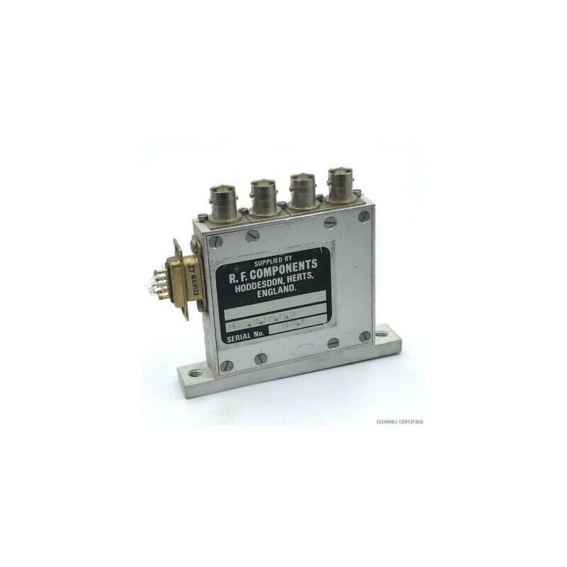 COAXIAL SWITCH RELAY 1 TO 3 BNC RF COMPONENTS A4003.01.12D.82.04