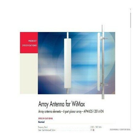 3.3-3.8GHZ 3300-3800MHZ ARRAY ANTENNA WIMAX APW435-12014-0N ANDREW