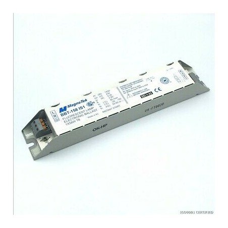 FLUORESCENT LAMP ELECTRONIC BALLAST BBT-158 IS1 1X58W T8 MAGNETEK