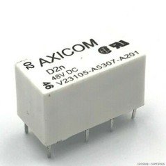 48VDC LOW SIGNAL RELAY V23105-A5307-A201 AXICOM