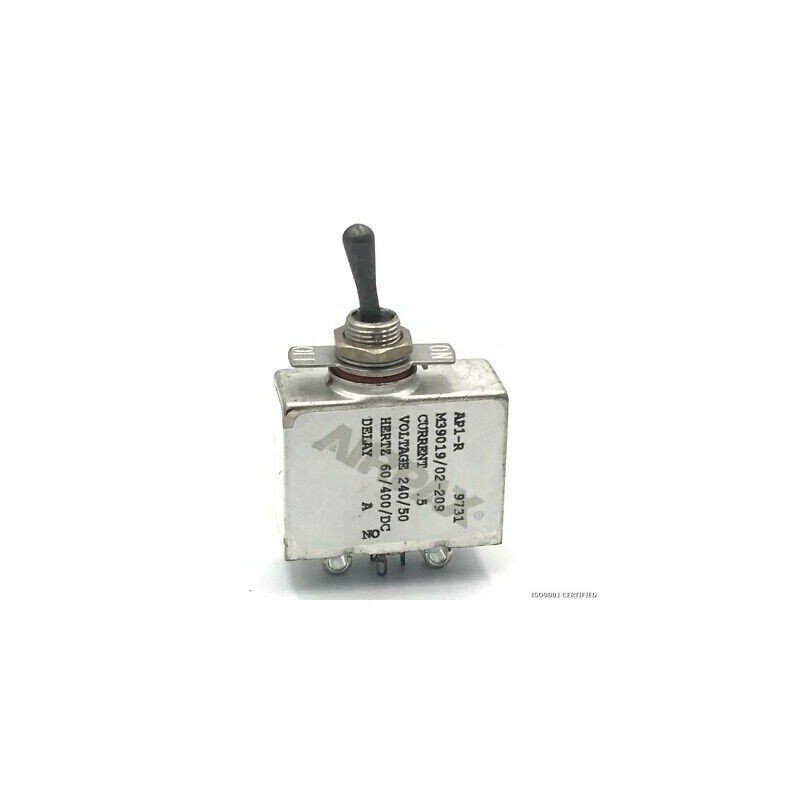 1POLE CIRCUIT BREAKER TOGGLE SWITCH ON OFF M39019/02-209 AIRPAX
