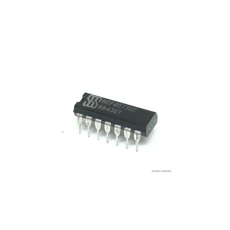 HCF4073BE INTEGRATED CIRCUIT SGS