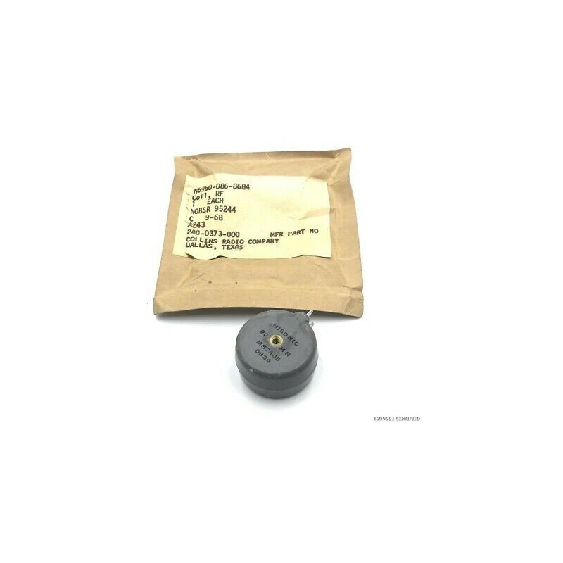 240-0373-000 MS2A05 COLLINS RADIO RF COIL INDUCTOR 5950-00-086-8684