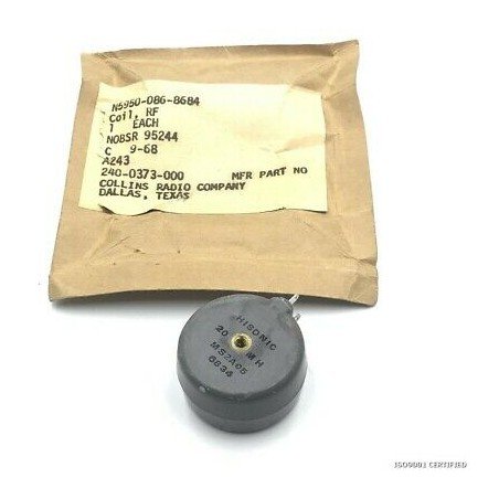 240-0373-000 MS2A05 COLLINS RADIO RF COIL INDUCTOR 5950-00-086-8684