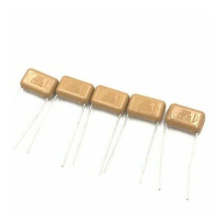 0.15UF 250V ITT RADIAL POLYESTER CAPACITORS [QTY:5]
