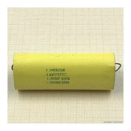 0.003UF 15000V 15KV AUDIO CAPACITOR AW3PX302N AMERICAN