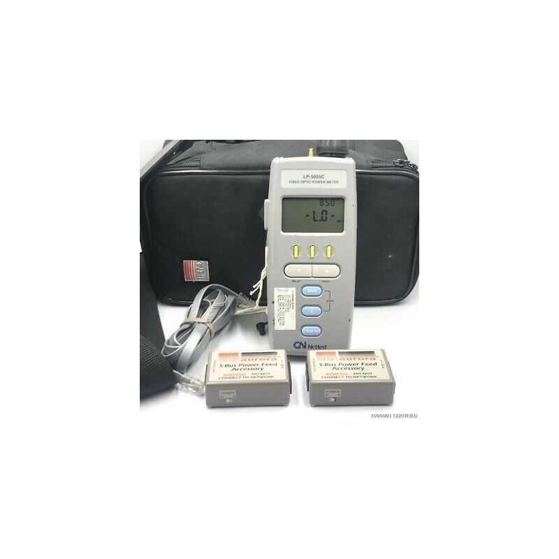 LP-5025C GN Nettest Fiber Optic Optical Power Meter