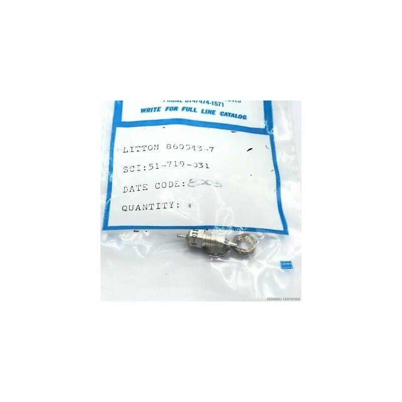1300PF -25/+125C FEED THRU CAPACITOR 860543-7 5910-01-036-0632 LITTON