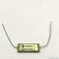 0.47UF 250V POLYESTER FILM CAPACITOR AUDIO AMP SIEMENS B32231