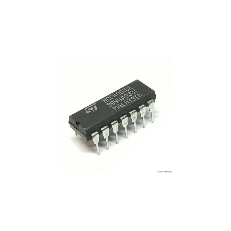 HCF4001BE CD4001 INTEGRATED CIRCUIT ST THOMSON