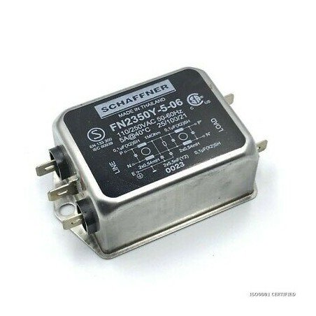 0-400HZ 5A POWER LINE FILTER FN2350Y-5-06 SCHAFFNER