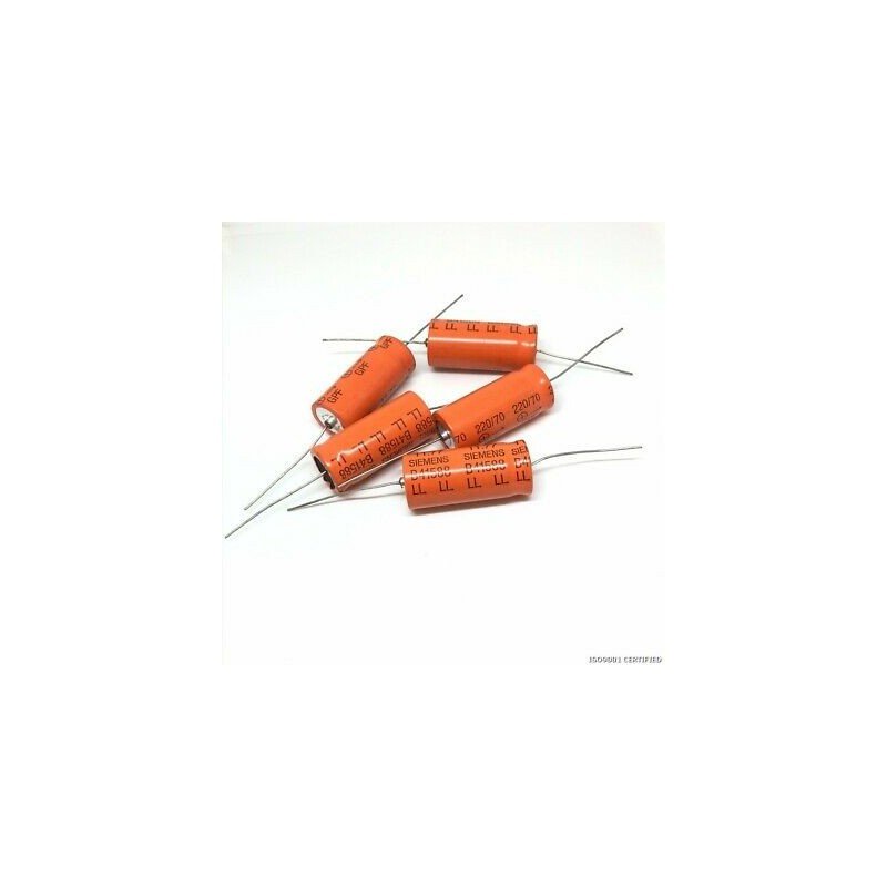 220UF 70V ELECTROLYTIC CAPACITORS SIEMENS X5PCS