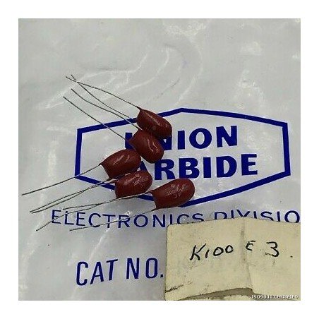 100UF 3V TANTALUM CAPACITOR RED UK [QTY:5]