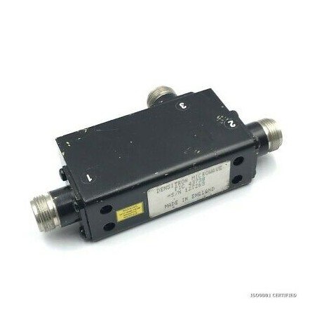820-1000MHZ N TYPE DUAL JUNCTION COAXIAL ISOLATOR DENSITRON 43738