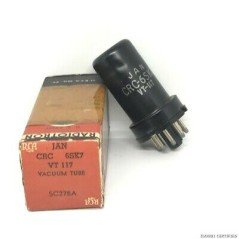 JAN 6SK7 / VT-117 / 6K3 VACUUM TUBE PENTODE RADIOTRON