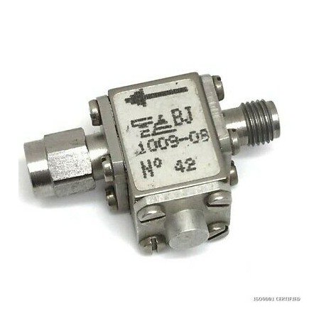 11-16GHZ 11000-16000MHZ SMA M/F COAXIAL ISOLATOR 1009-08