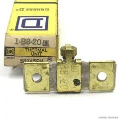 THERMAL UNIT RELAY 1-B8-20 SQUARE D