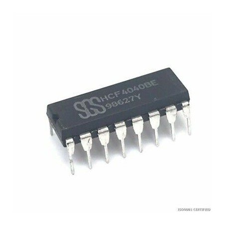 HCF4040BE INTEGRATED CIRCUIT SGS