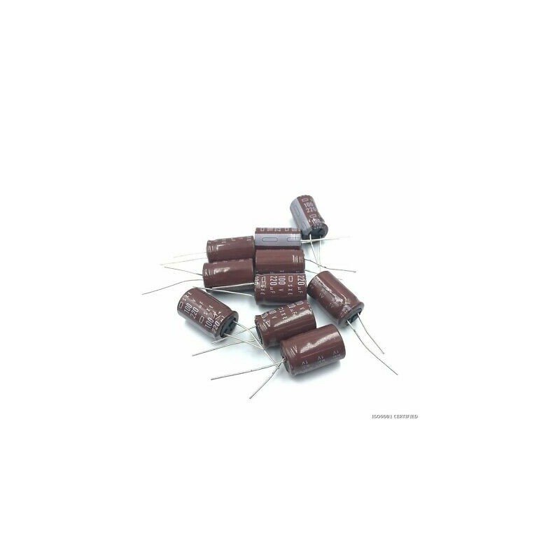Electrolytic Capacitors 220UF 100V   [QTY:10]