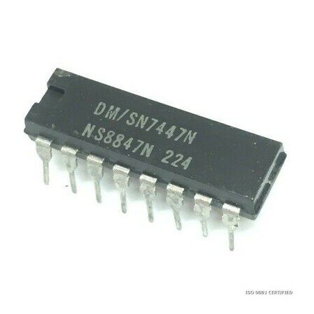 DM/SN7447N INTEGRATED CIRCUIT NATIONAL