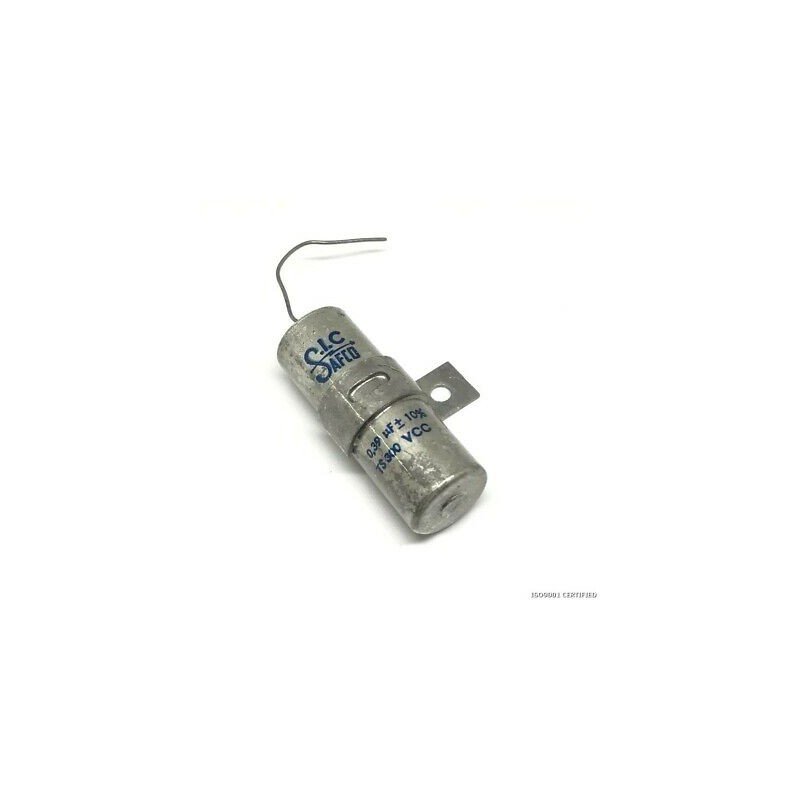 0.39UF 300V HERMETICALLY SEALED CAPACITOR SIC SAFCO TS