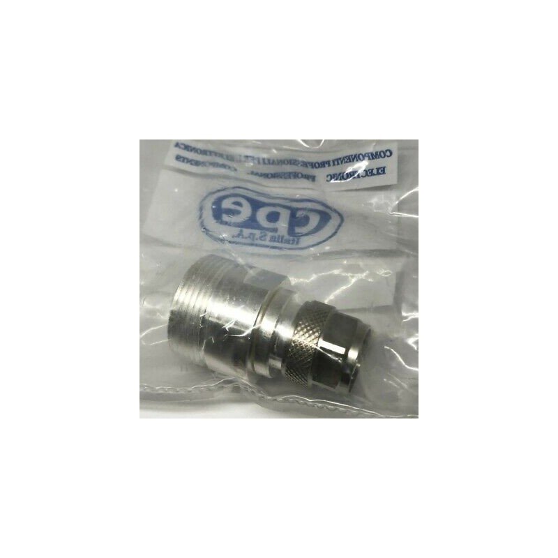 7/16 F - N TYPE M SILVER PLATED COAXIAL ADAPTER CPE ITALY