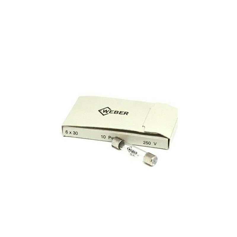 2A 250V 6x30mm FUSE WEBER QTY:10