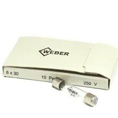 1.25A 250V 6x30mm FUSE WEBER QTY:10