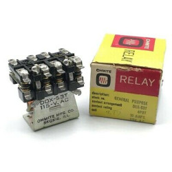 DOX-53T OHMITE RELAY 4PDT 10A 115V