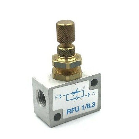 AIR FLOW REGULATOR RFU1/8.3 AZ PNEUMATICA