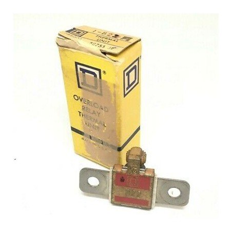 SQUARE D B22 OVERLOAD RELAY THERMAL UNIT RED