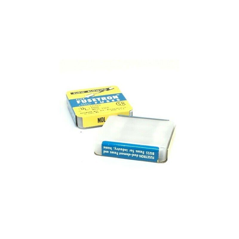 3/4A 250V MDL 3/4 0.75Amp SLOW BLOW FUSE BUSSMANN FUSETRON QTY:5