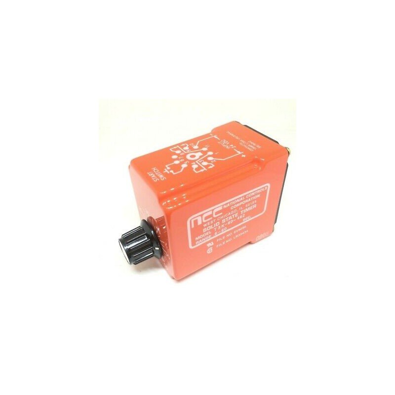 T3K-60-462 SINGLE FUNCTION TIMING RELAY DELAY O BREAK 24VDC 6-60SEC NATIONAL CON