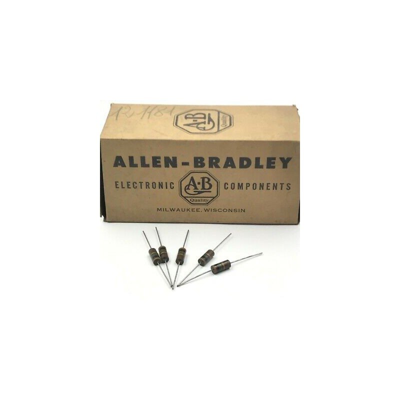 12R 12E 12OHM 2W 5% RESISTOR ALLEN BRADLEY QTY:5