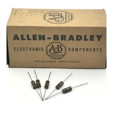 12R 12E 12OHM 2W 5% RESISTOR ALLEN BRADLEY QTY:5