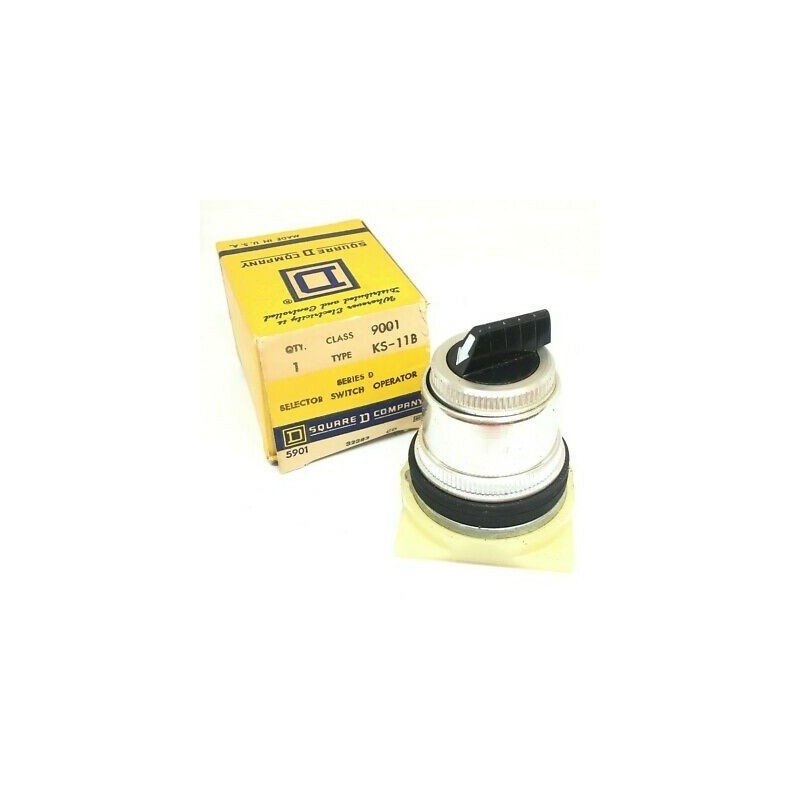 SQUARE D KS-11B SELECTOR SWITCH OPERATOR D-SERIES