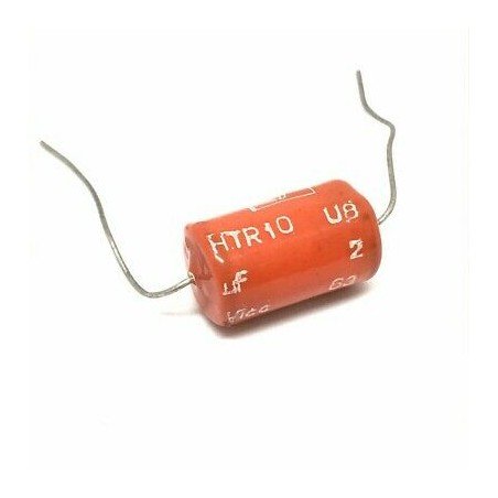 2UF 63V AXIAL CAPACITOR HTR10-U8 ICAR