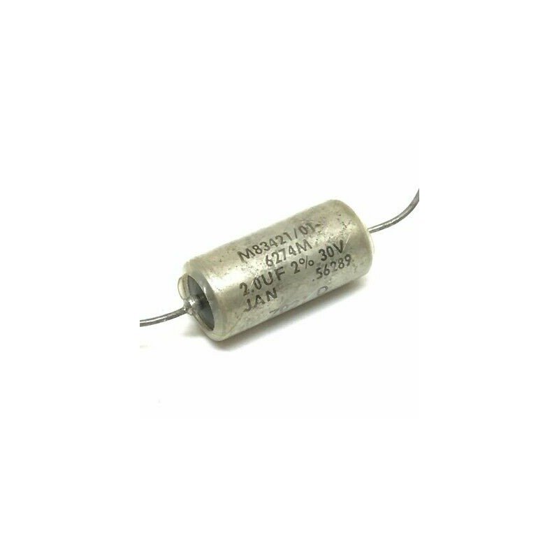 2UF 30V JAN CAPACITOR FIXED METALLIZED M83421/01-6274M