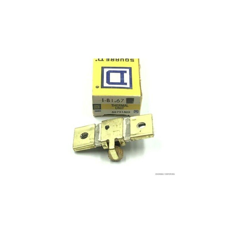 1-B1.67 THERMAL OVERLOAD SWITCH THEMAL UNIT SQUARE D