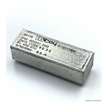 400KHZ BANDPASS CRYSTAL FILTER NARROW 246-601051-000