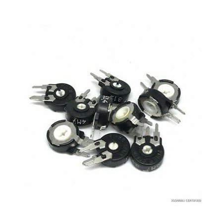 4M7 4.7MOHM POTENTIOMETER TRIMMER PIHER QTY:10