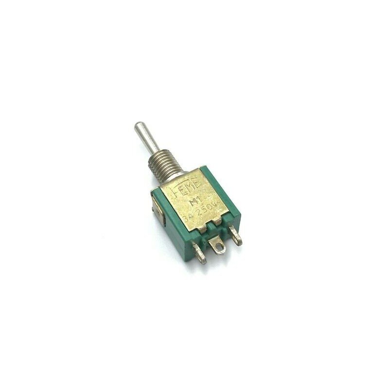 SPDT 3A 250V (ON)-OFF-ON TOGGLE SWITCH M1 FEME