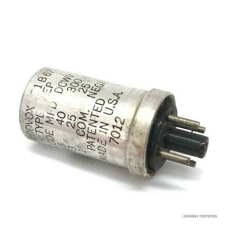 40UF 300V + 25UF 25V AEP AEROVOX CAPACITOR E1B67