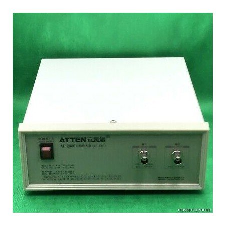 500-2000MHZ G:23/26DB BNC RF MICROWAVE AMPLIFIER AT2000 ATTEN