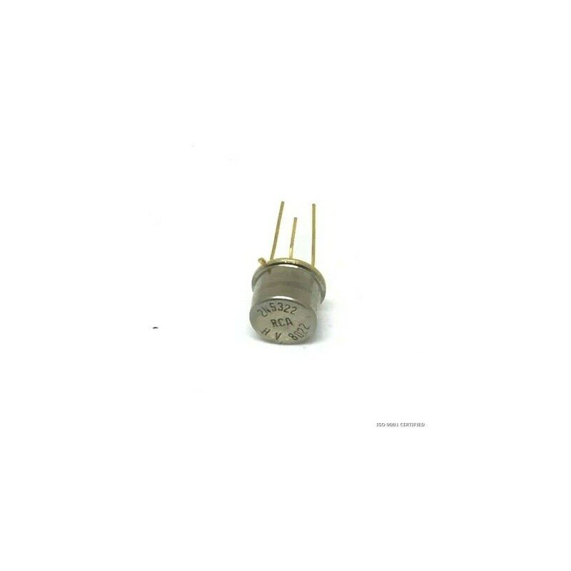 2N5322 GOLDPIN TRANSISTOR RCA 2N5322 GOLDPIN TRANSISTOR RCA
