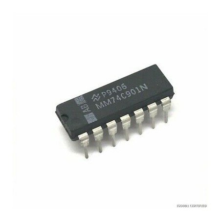 MM74C901N INTEGRATED CIRCUIT NATIONAL